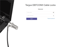 Tablet Screenshot of defcon.targus.com